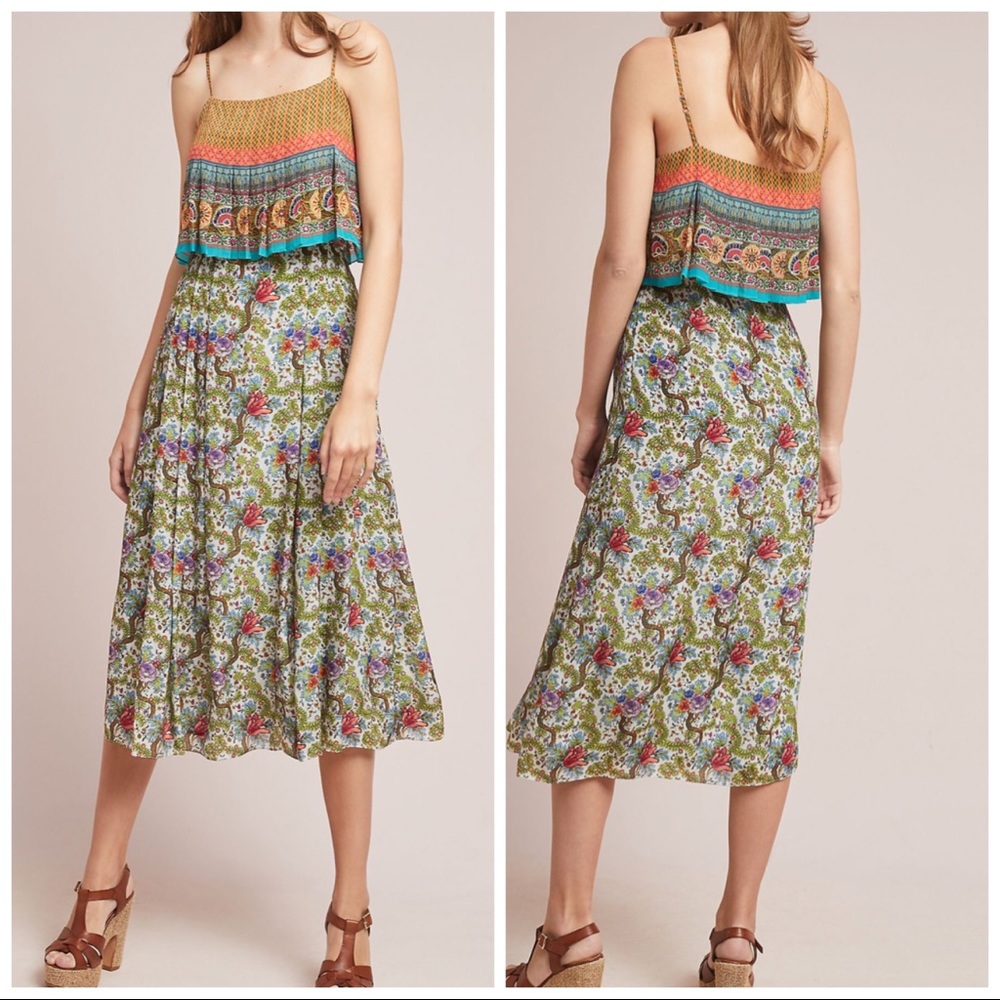 Anthropologie Tanvi Kedia Zavora Beaded Maxi Dress - Picture 3 of 11